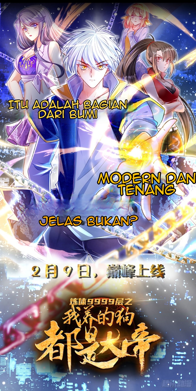 100.000 Layers Of Body Refining: I Raise All Emperor Chapter 00 Bahasa Indonesia