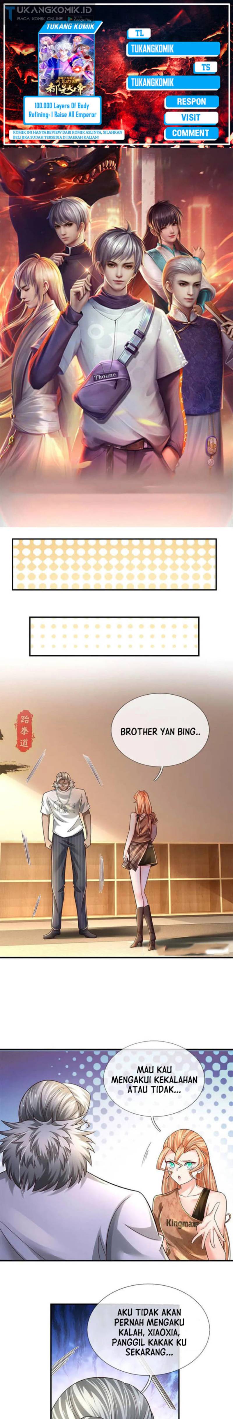 100.000 Layers Of Body Refining: I Raise All Emperor chapter 209