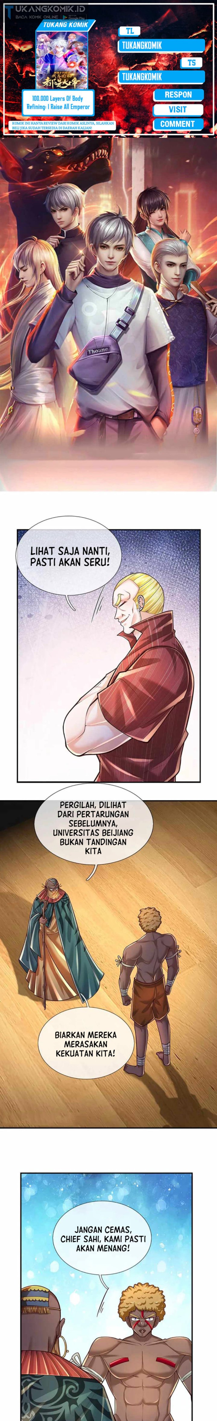 100.000 Layers Of Body Refining: I Raise All Emperor Chapter 218 Bahasa Indonesia