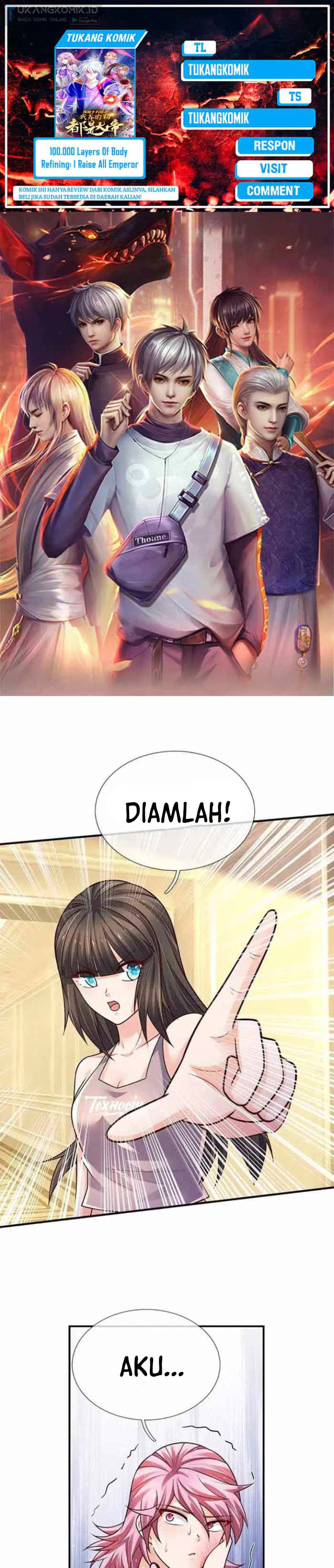 100.000 Layers Of Body Refining: I Raise All Emperor chapter 294