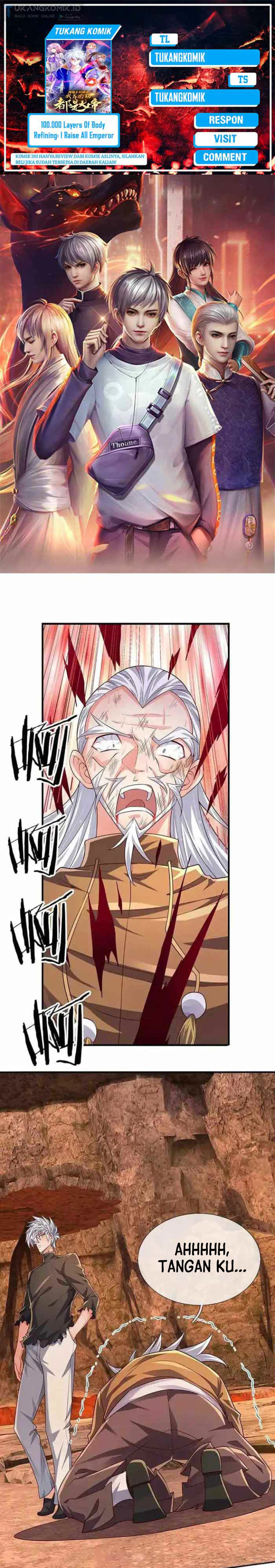 100.000 Layers Of Body Refining: I Raise All Emperor chapter 320