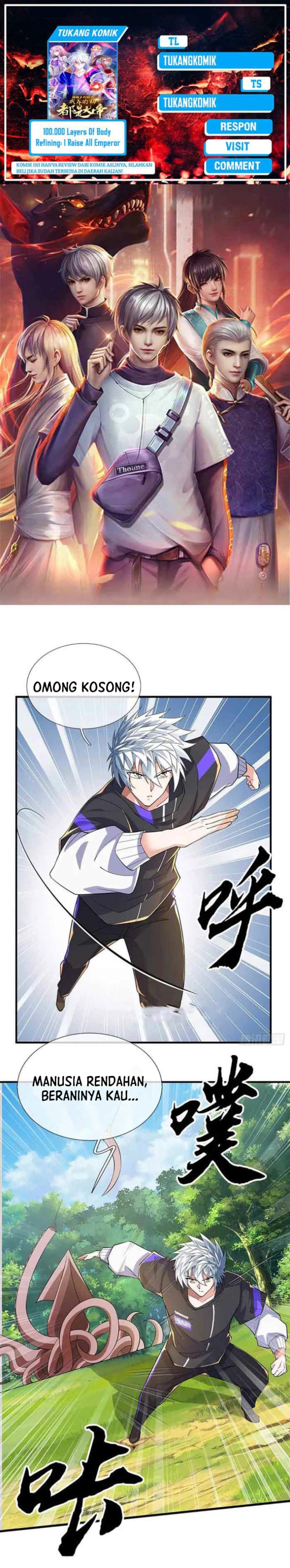 100.000 Layers Of Body Refining: I Raise All Emperor chapter 365