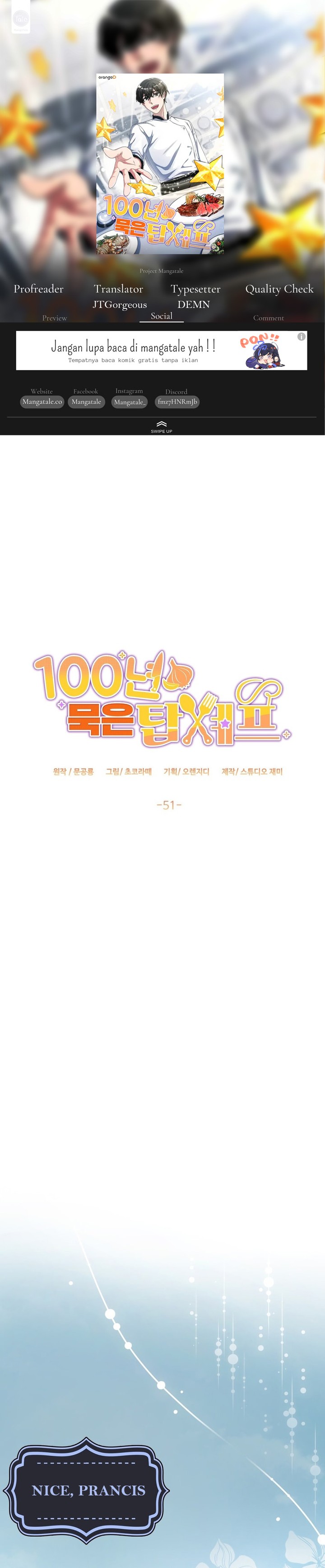 100 Years Old Top Chef chapter 51