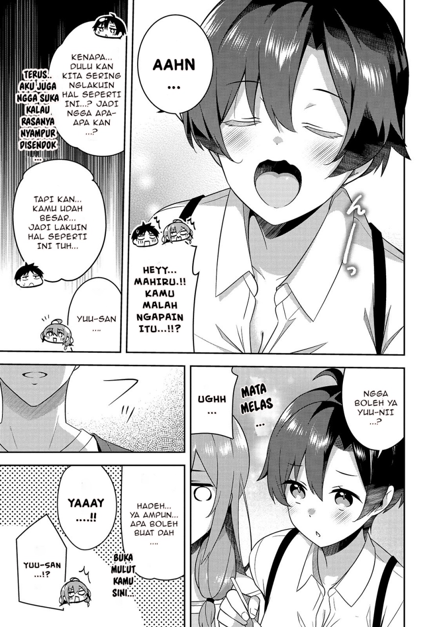 10-Nen Buri ni Saikai shita Kusogaki wa Seijun Bishoujo JK ni Seichou shiteita Chapter 07.2 Bahasa Indonesia