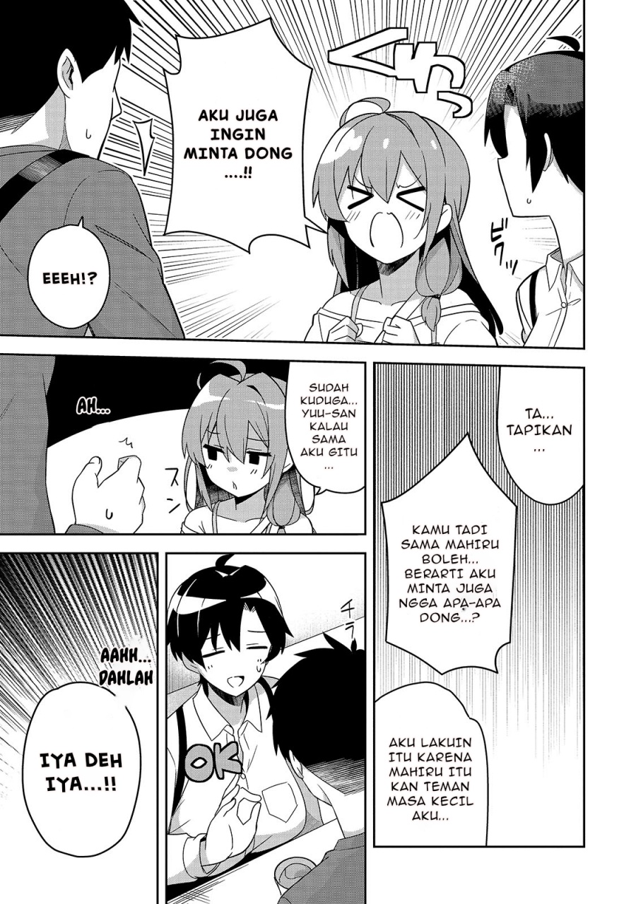 10-Nen Buri ni Saikai shita Kusogaki wa Seijun Bishoujo JK ni Seichou shiteita Chapter 07.2 Bahasa Indonesia