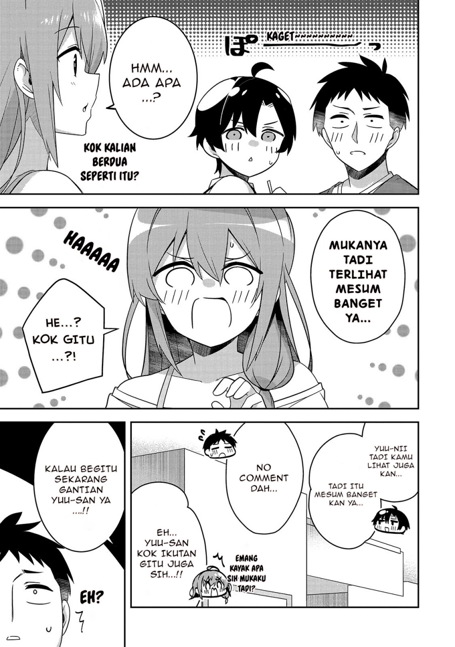 10-Nen Buri ni Saikai shita Kusogaki wa Seijun Bishoujo JK ni Seichou shiteita Chapter 07.2 Bahasa Indonesia