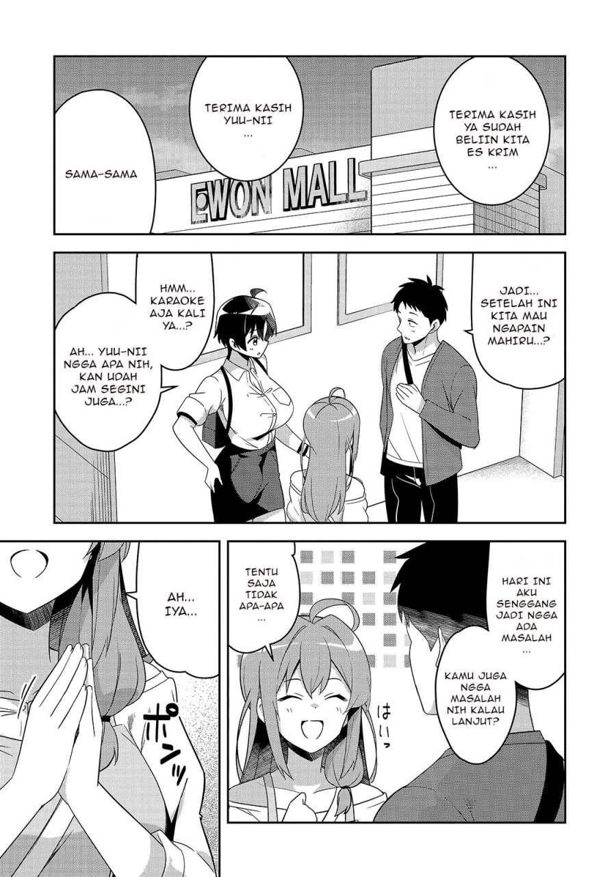 10-Nen Buri ni Saikai shita Kusogaki wa Seijun Bishoujo JK ni Seichou shiteita Chapter 07.2 Bahasa Indonesia