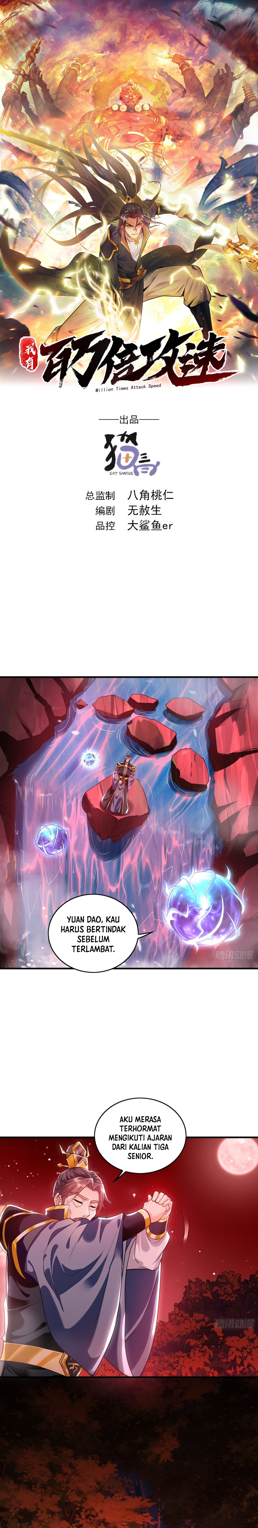 1 Million Times Attack Speed Chapter 60 Bahasa Indonesia