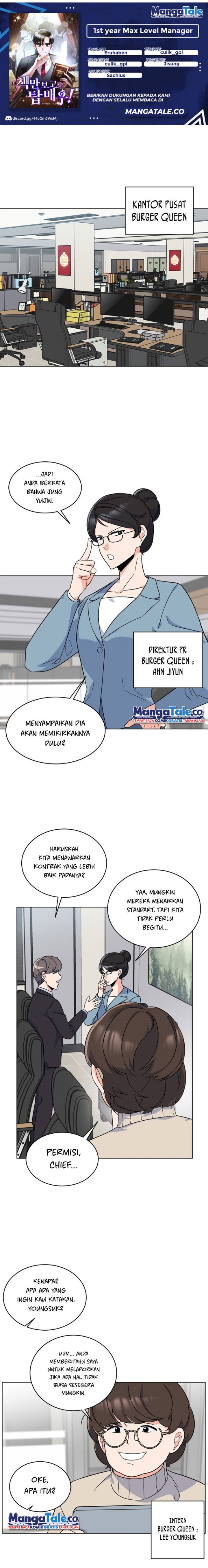 1st Year Max Level Manager Chapter 27 Bahasa Indonesia