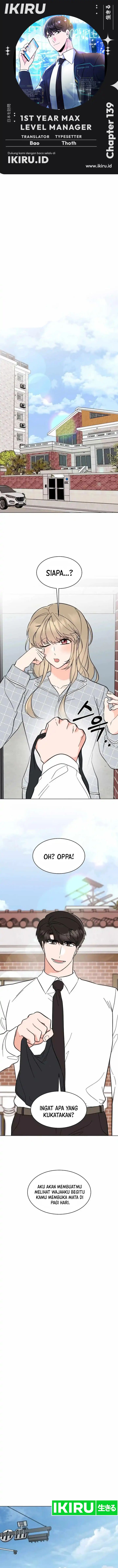 1st Year Max Level Manager Chapter 139 Bahasa Indonesia