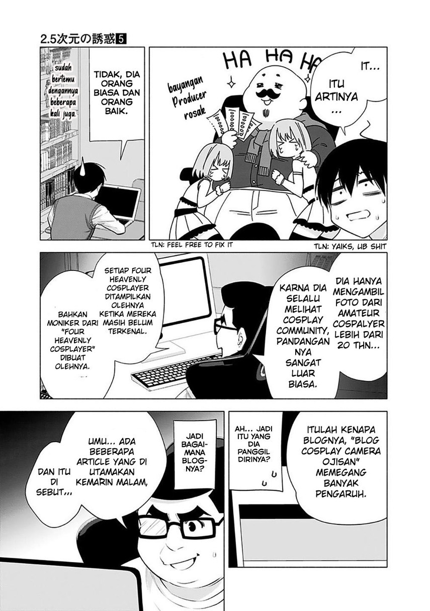 2.5 Dimensional Seduction Chapter 37 Bahasa Indonesia