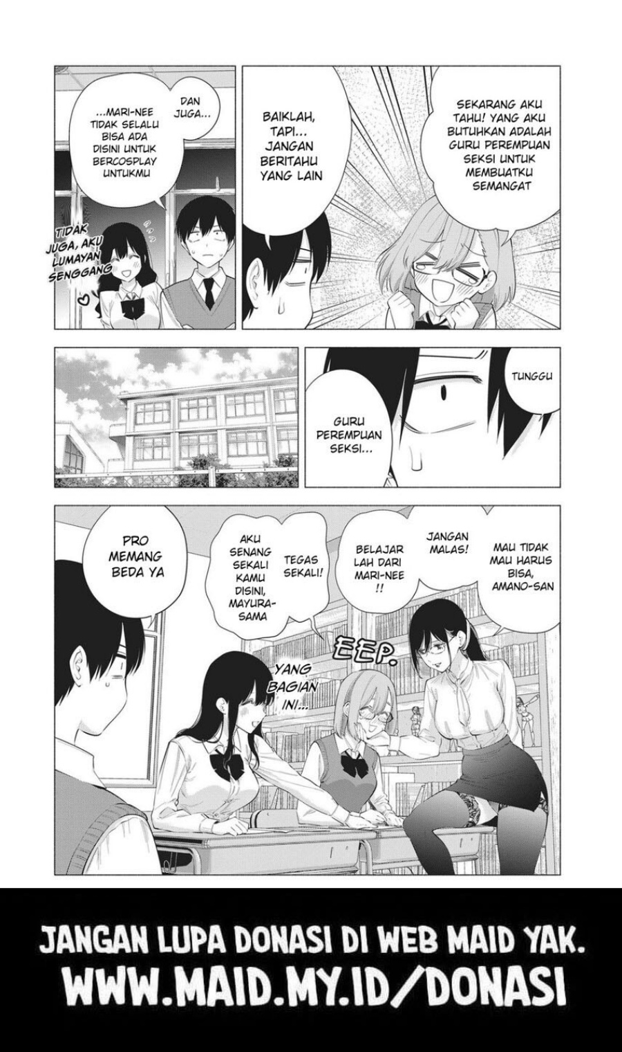 2.5 Dimensional Seduction Chapter 82 Bahasa Indonesia