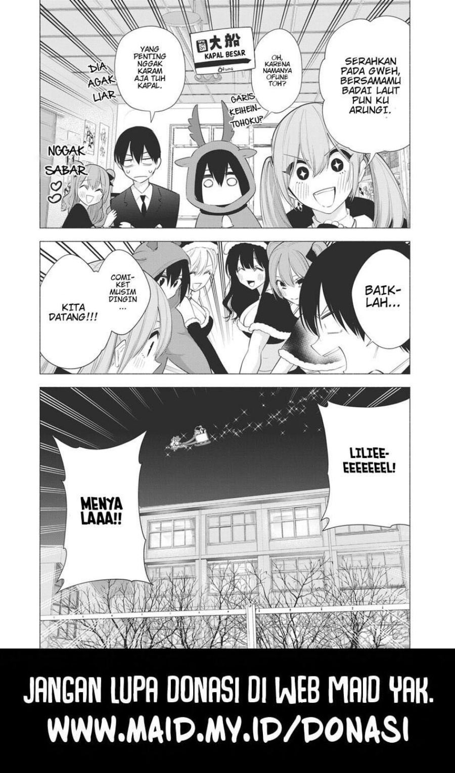 2.5 Dimensional Seduction Chapter 91 Bahasa Indonesia