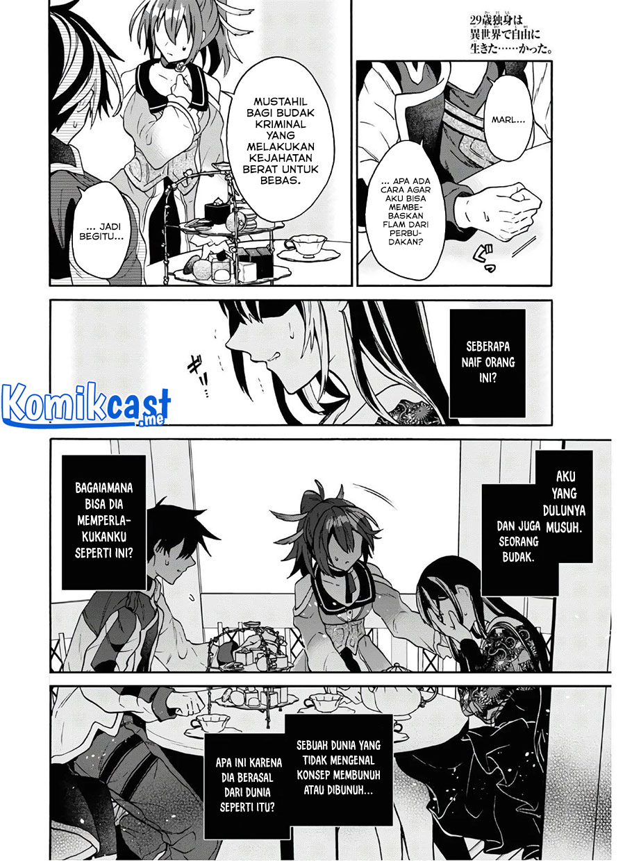 29-sai Dokushin wa Isekai de Jiyuu ni Ikita……katta Chapter 22 Bahasa Indonesia