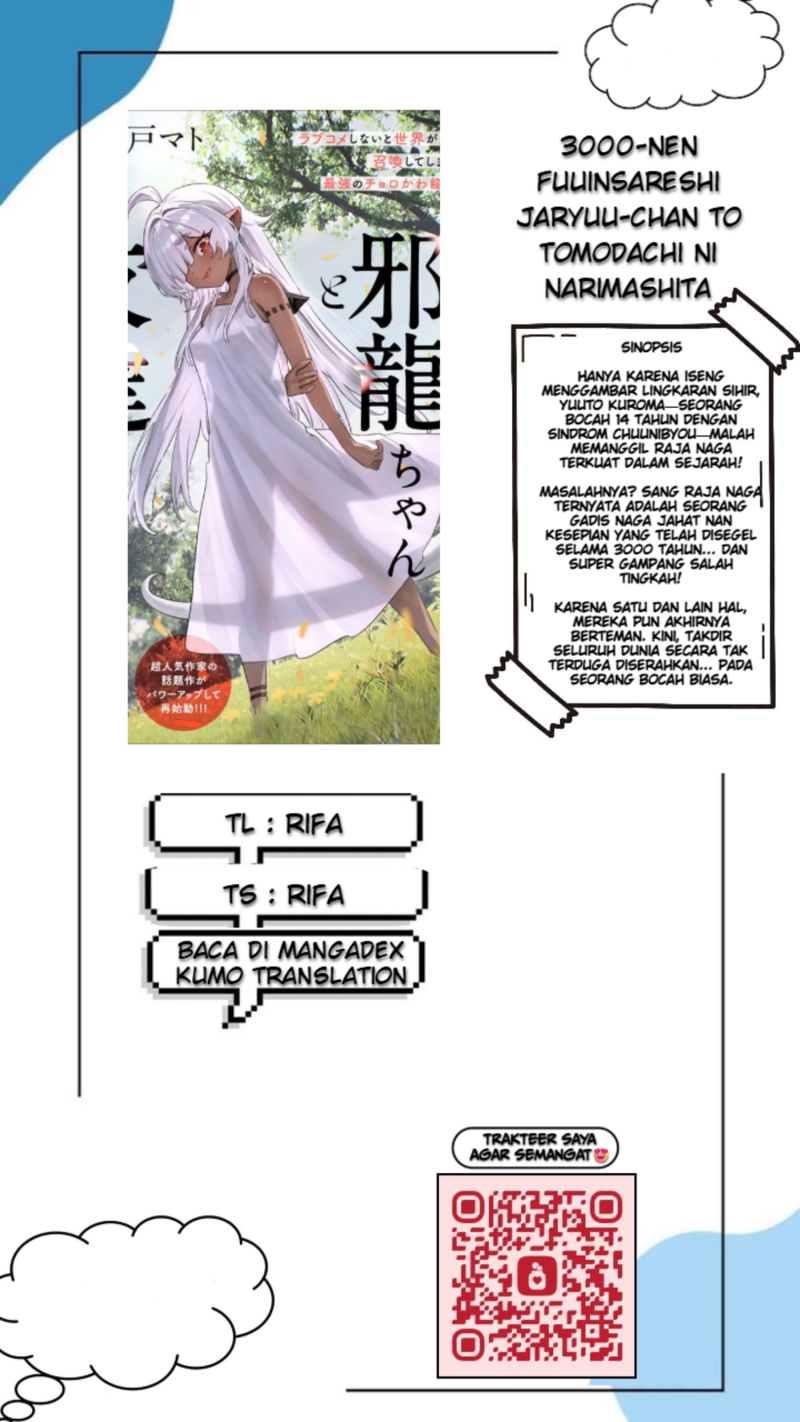 3000-nen Fuuinsareshi Jaryuu-chan to Tomodachi ni Narimashita Chapter 05 Bahasa Indonesia