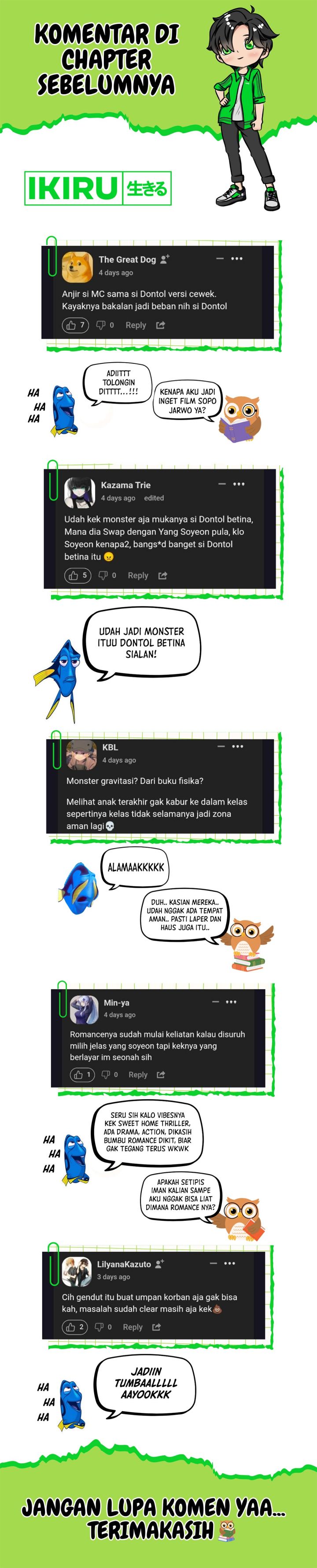 44th Period Survival Class Chapter 15 Bahasa Indonesia