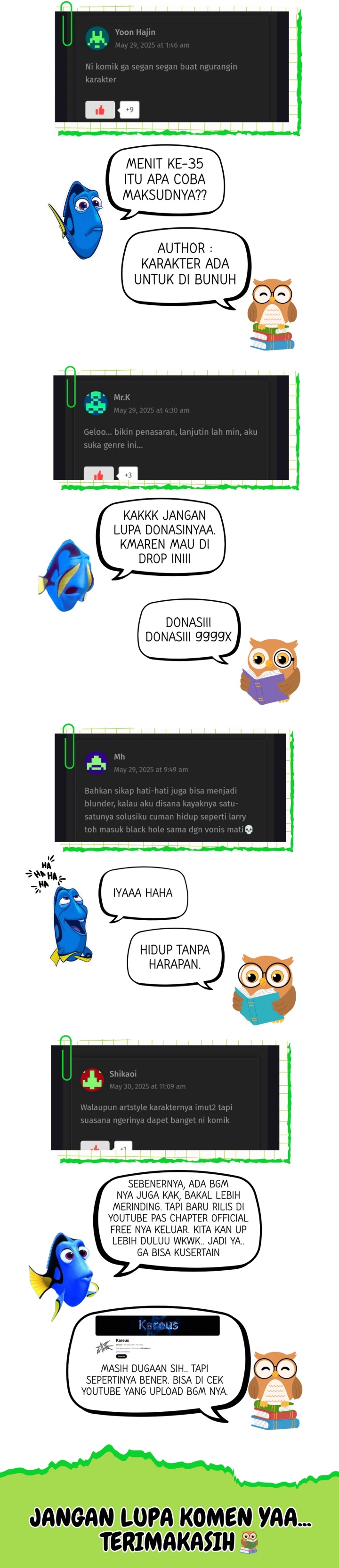 44th Period Survival Class Chapter 20 Bahasa Indonesia