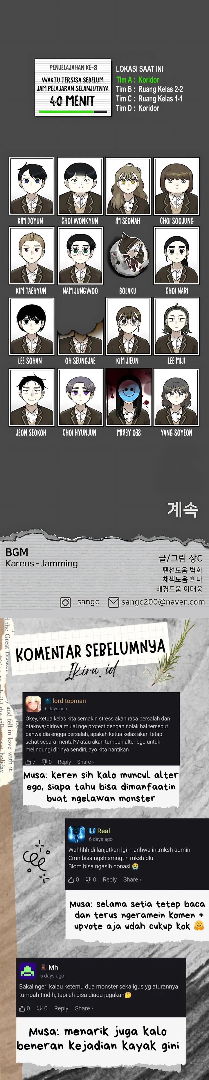 44th Period Survival Class Chapter 25 Bahasa Indonesia