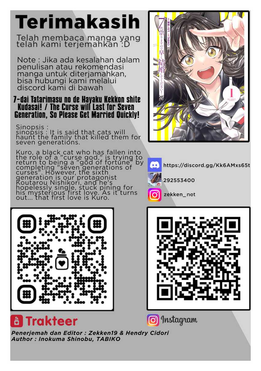 7-dai Tatarimasu no de Hayaku Kekkon shite Kudasai! Chapter 03 Bahasa Indonesia