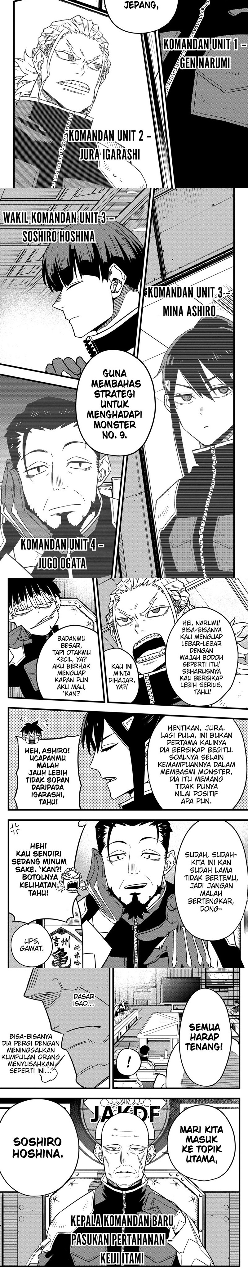 8Kaijuu Chapter 57 Bahasa Indonesia