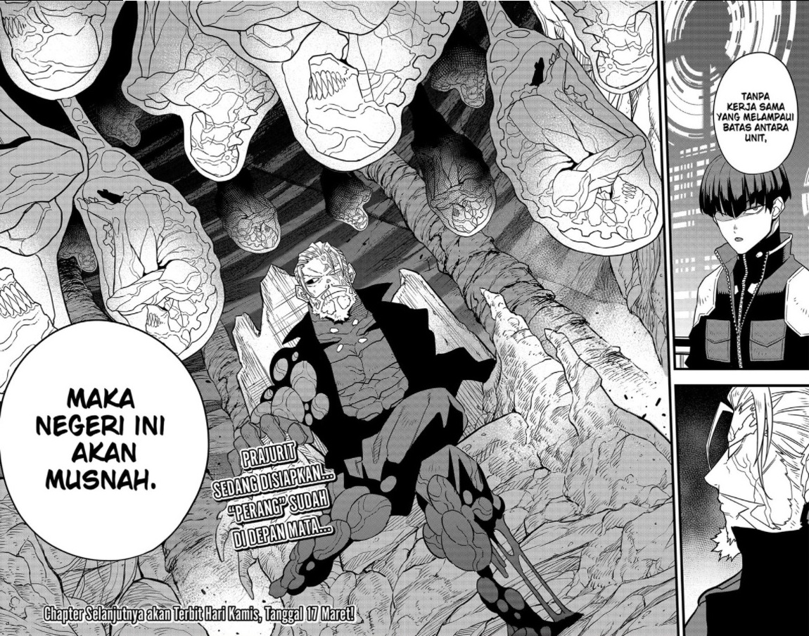8Kaijuu Chapter 57 Bahasa Indonesia