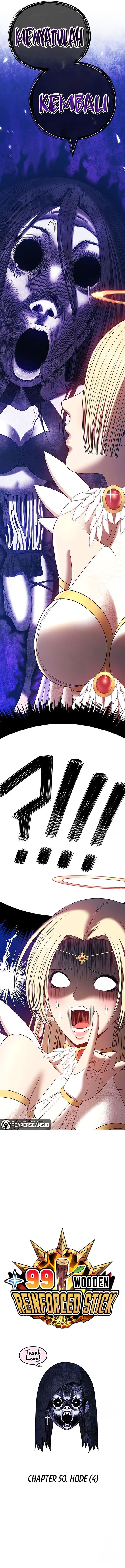 +99 Wooden Stick Chapter 50 Bahasa Indonesia