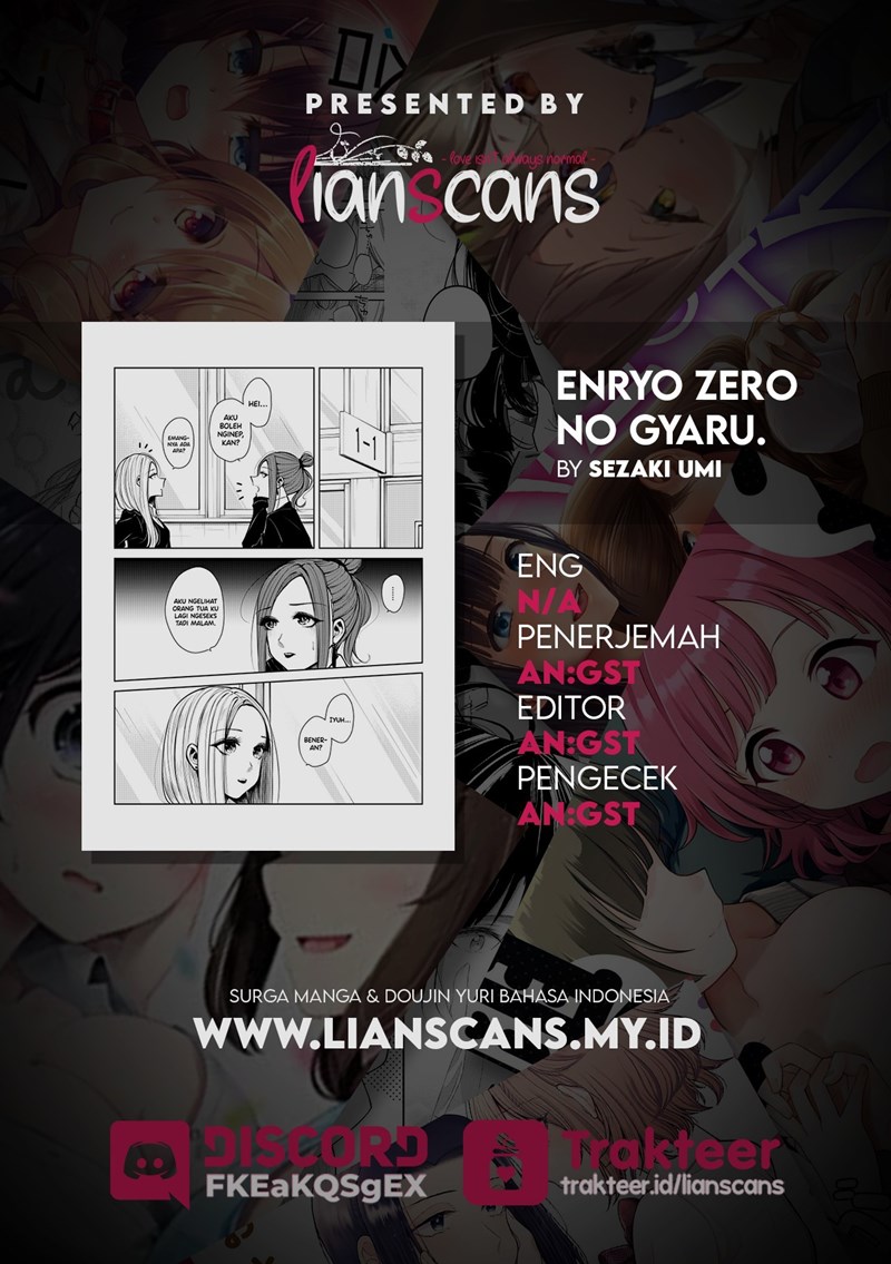 Enryo Zero no Gyaru Chapter 00 Bahasa Indonesia
