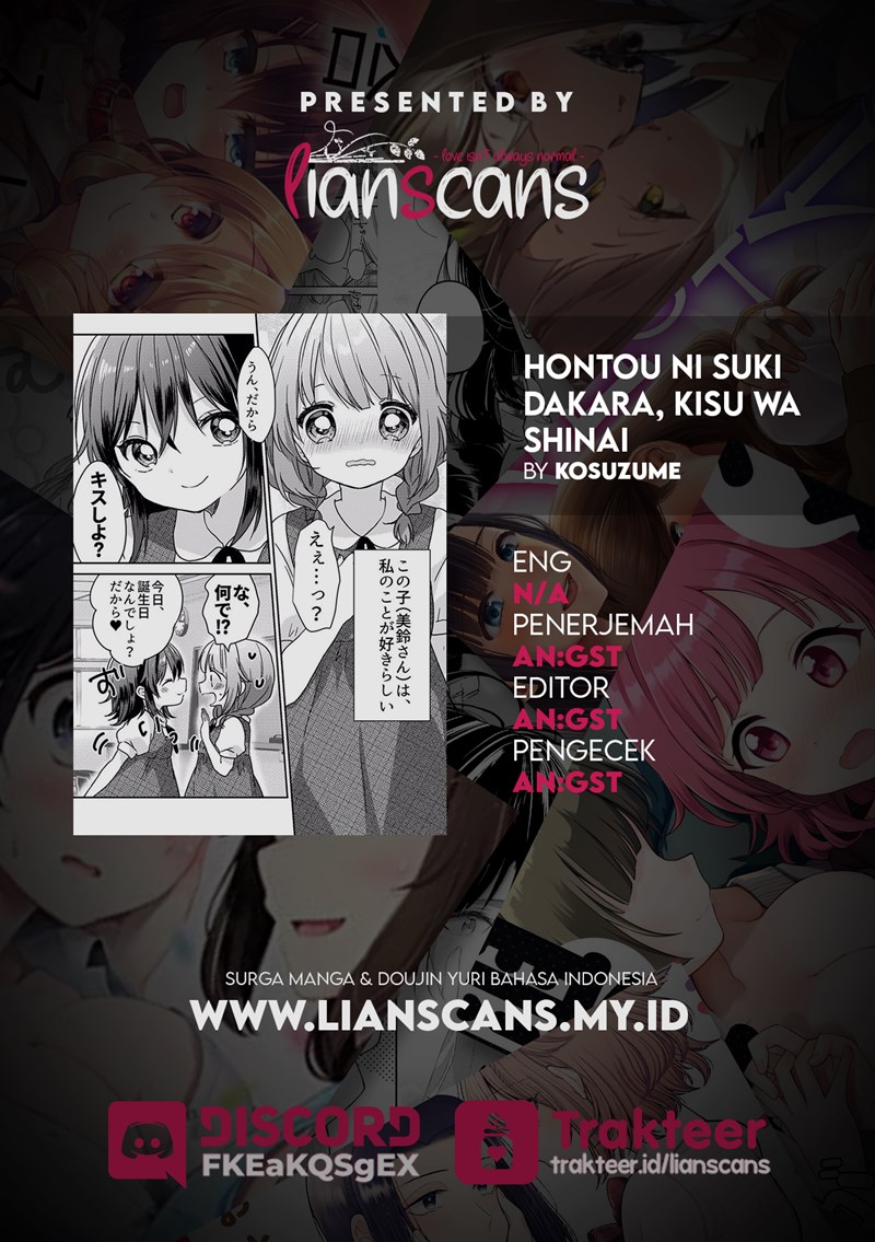 I Really Like You, so I Won’t Kiss You Chapter 00 bahasa Indonesia