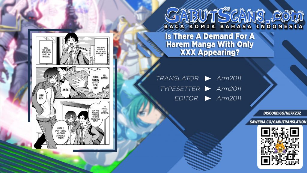 Is There a Demand for a Harem Manga With Only XXX Appearing? chapter 0