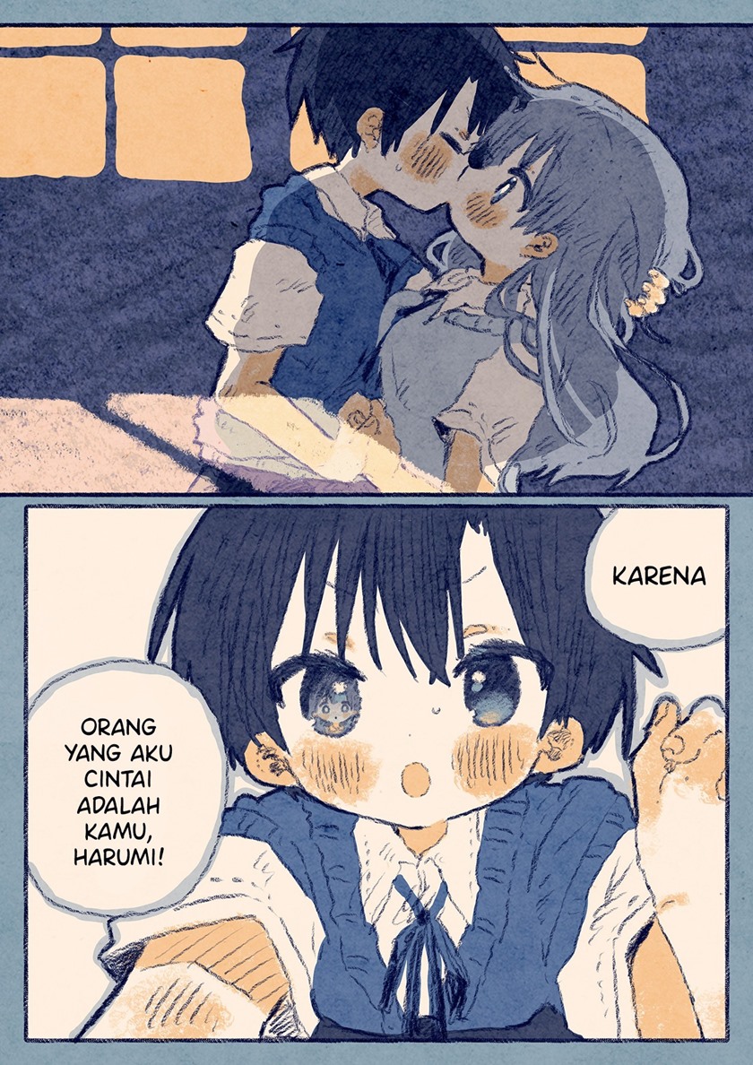 Mayonaka no Gakkou ni Osananajimi to Shinobikomu Yuri Manga Chapter 00 Bahasa Indonesia