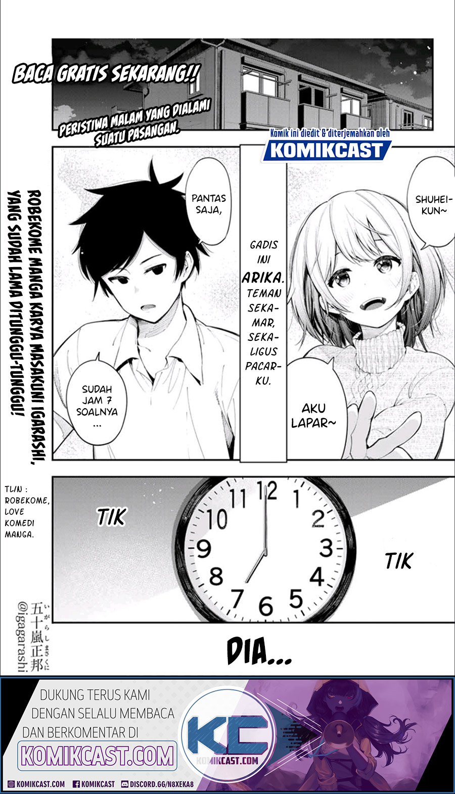 Shinizokonai no Arika Chapter 00 Bahasa Indonesia