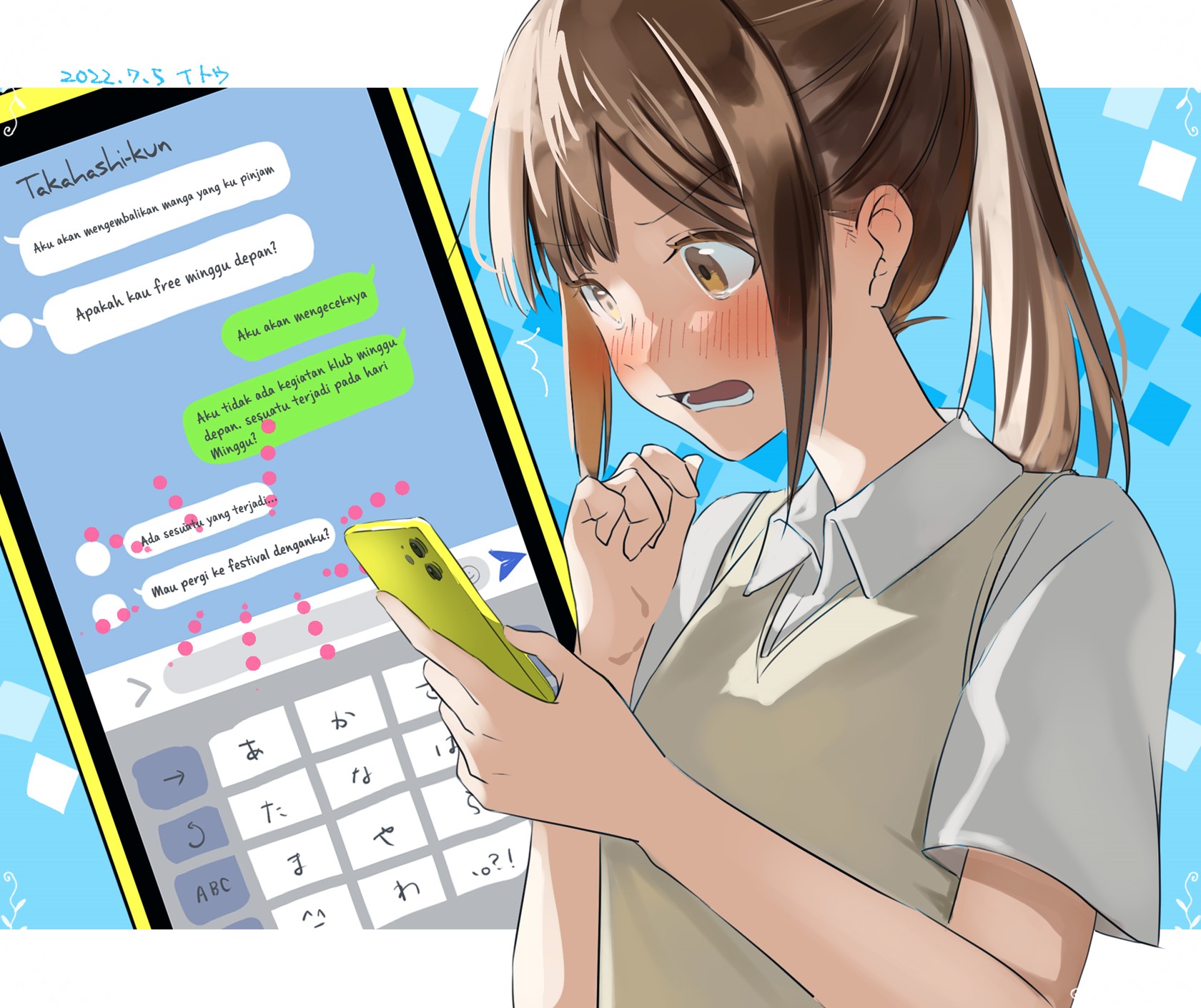 Someone I Thought of as a Friend Asked Me Out on a Date Chapter 00 Bahasa Indonesia