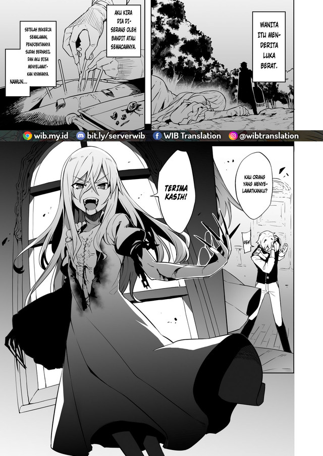 The Story of a Doctor Who Saved a Girl Who Turned Out to Be a Vampire Chapter 00 Bahasa Indonesia