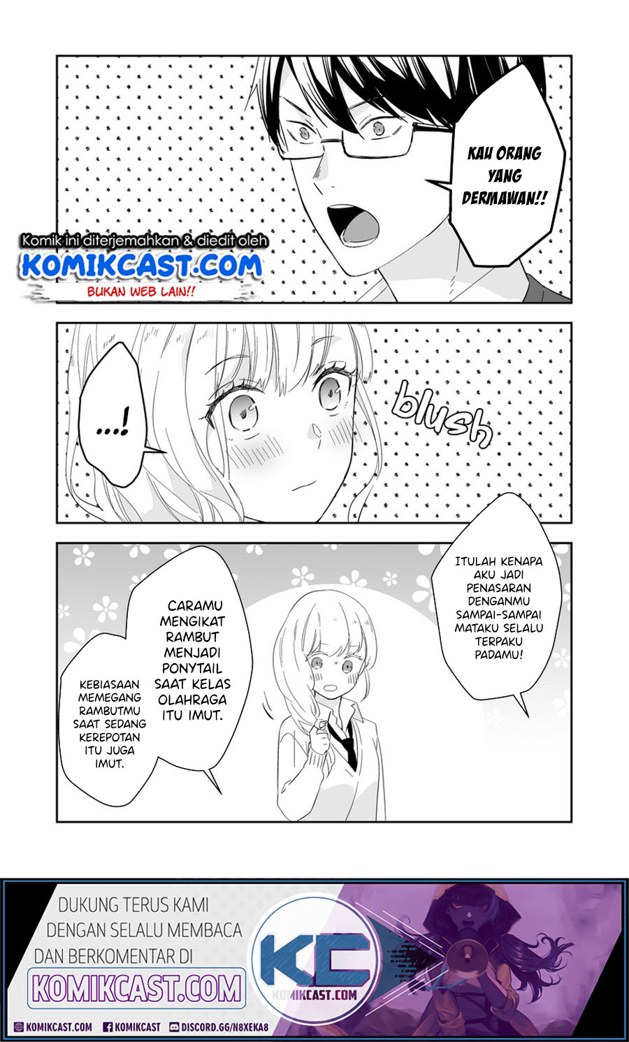 The World Will Be Destroyed Tomorrow, so I Want to Rub Your Boobs Chapter 01 Bahasa Indonesia