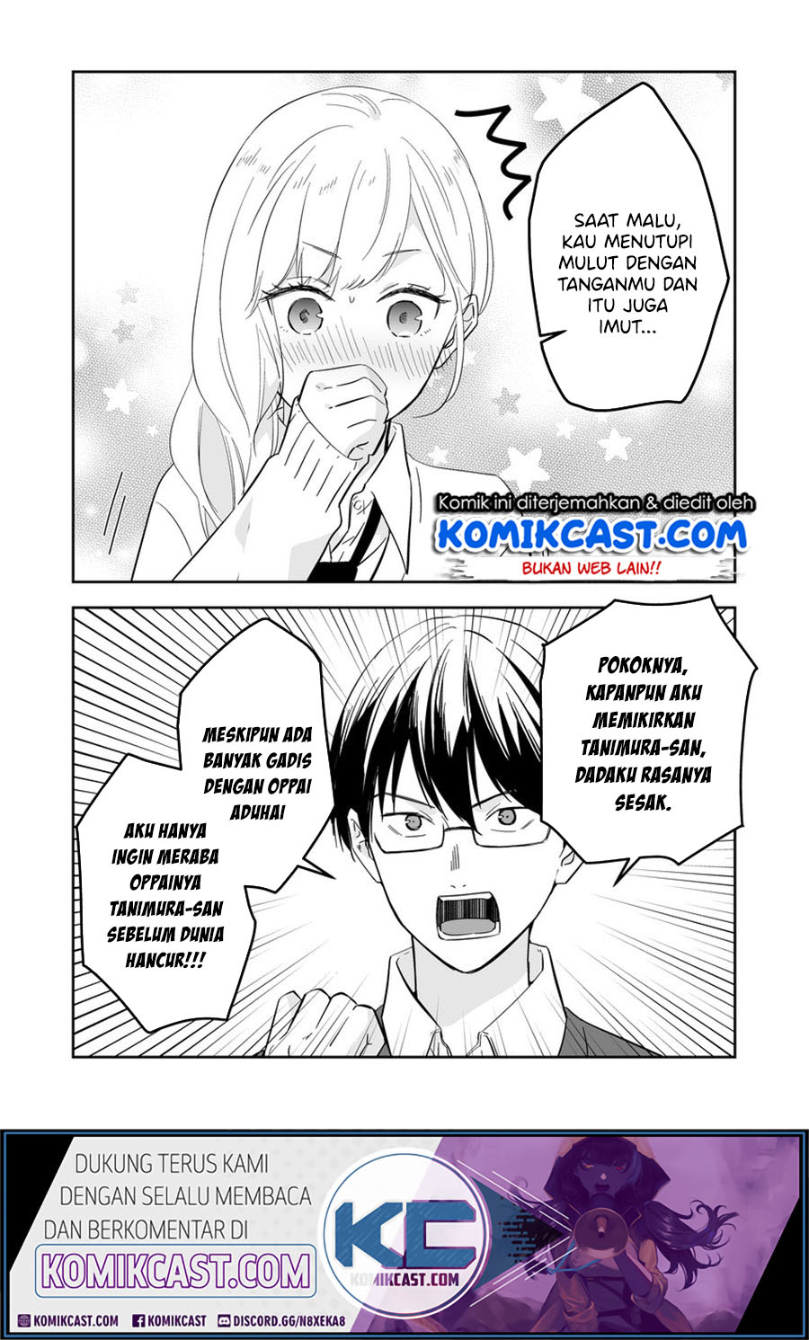 The World Will Be Destroyed Tomorrow, so I Want to Rub Your Boobs Chapter 01 Bahasa Indonesia