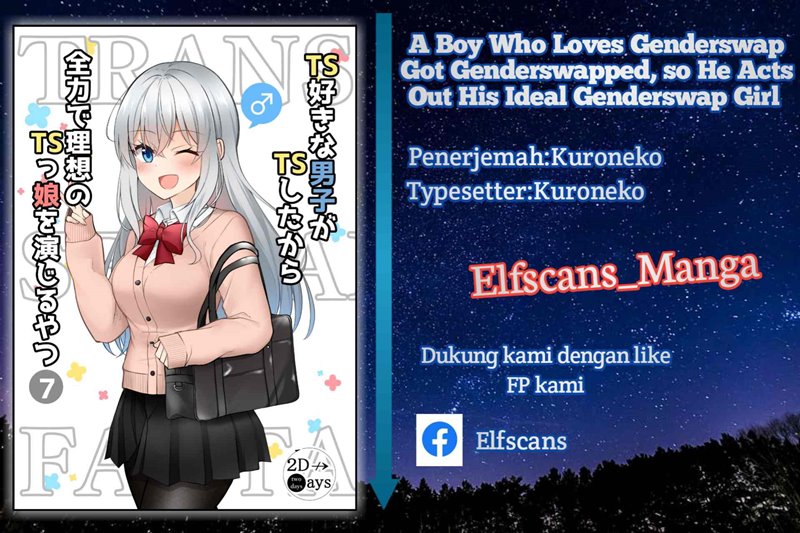 A Boy Who Loves Genderswap Got Genderswapped, so He Acts Out His Ideal Genderswap Girl chapter 8