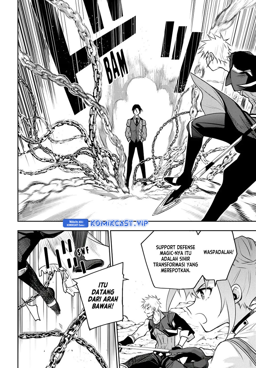 A Court Magician, Who Was Focused On Supportive Magic Because His Allies Were Too Weak, Aims To Become The Strongest After Being Banished (Mikata ga Yowasugite Hojo Mahou ni Tesshiteita Kyuutei Mahoushi, Tsuihou Sarete Saikyou wo Mezashimasu) chapter 62