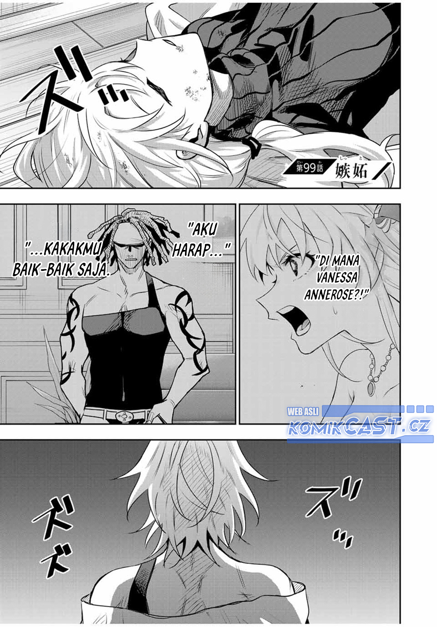 A Court Magician, Who Was Focused On Supportive Magic Because His Allies Were Too Weak, Aims To Become The Strongest After Being Banished Chapter 99 Bahasa Indonesia