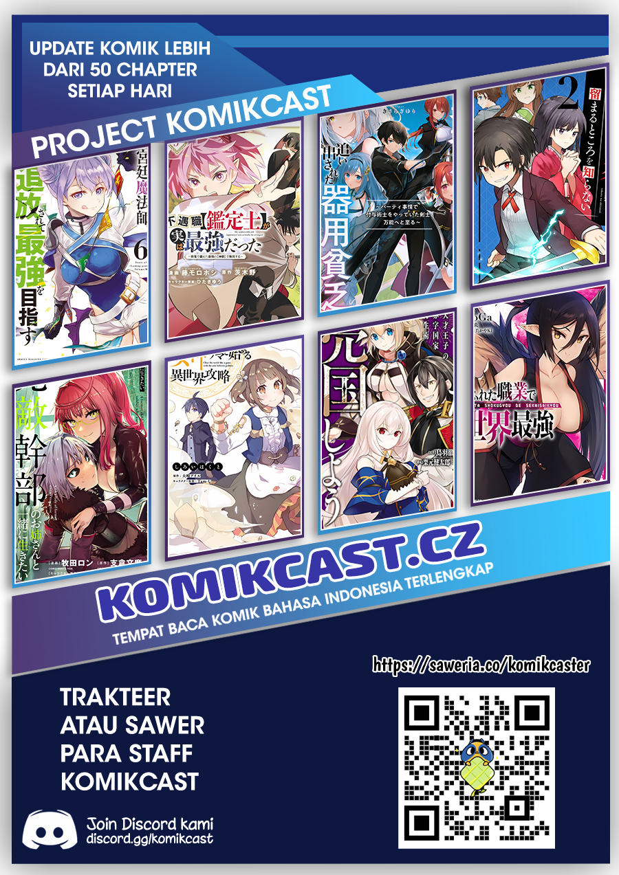 A Court Magician, Who Was Focused On Supportive Magic Because His Allies Were Too Weak, Aims To Become The Strongest After Being Banished Chapter 99 Bahasa Indonesia