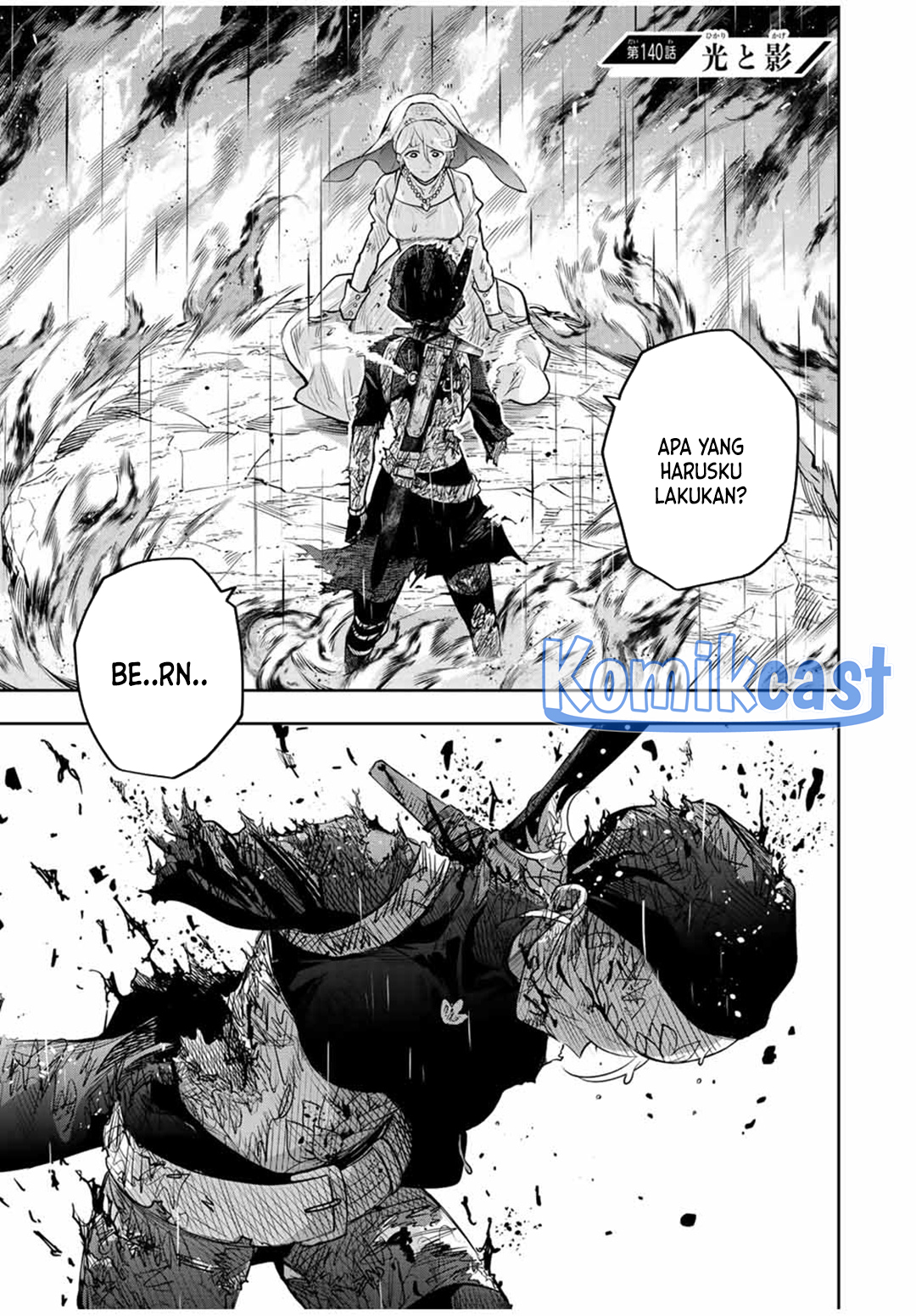 A Court Magician, Who Was Focused On Supportive Magic Because His Allies Were Too Weak, Aims To Become The Strongest After Being Banished Chapter 140 Bahasa Indonesia