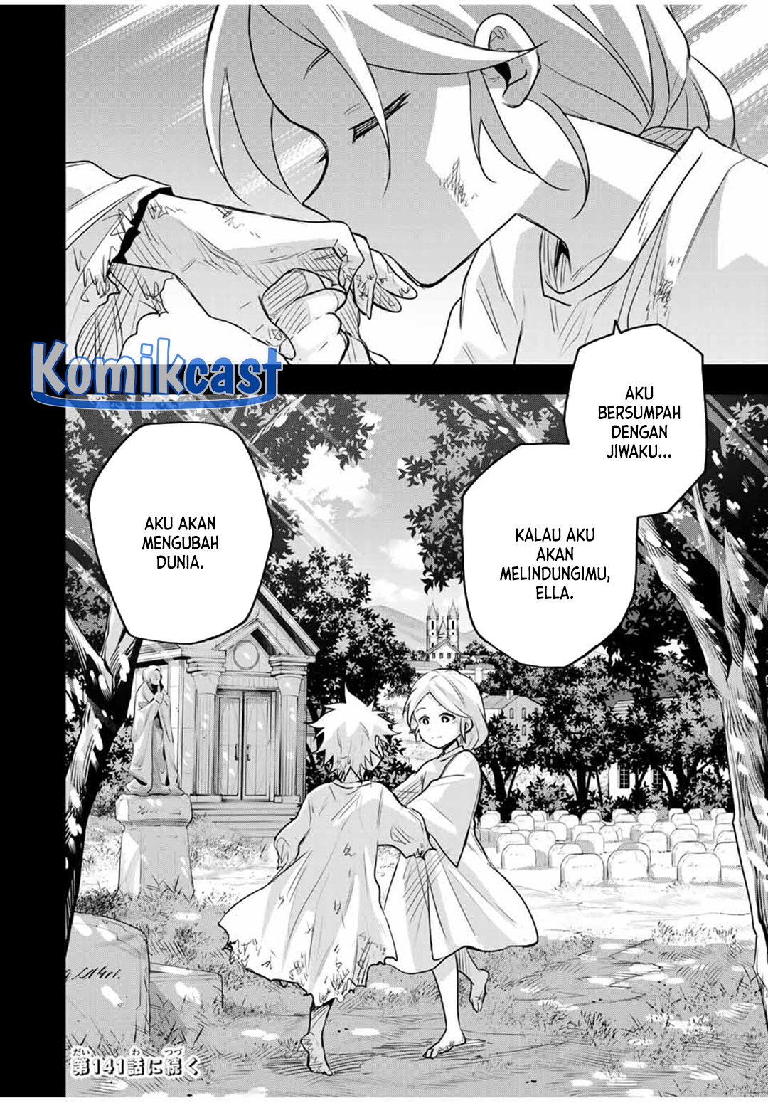 A Court Magician, Who Was Focused On Supportive Magic Because His Allies Were Too Weak, Aims To Become The Strongest After Being Banished Chapter 140 Bahasa Indonesia