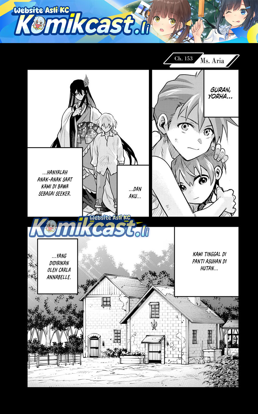 A Court Magician, Who Was Focused On Supportive Magic Because His Allies Were Too Weak, Aims To Become The Strongest After Being Banished Chapter 153 Bahasa Indonesia