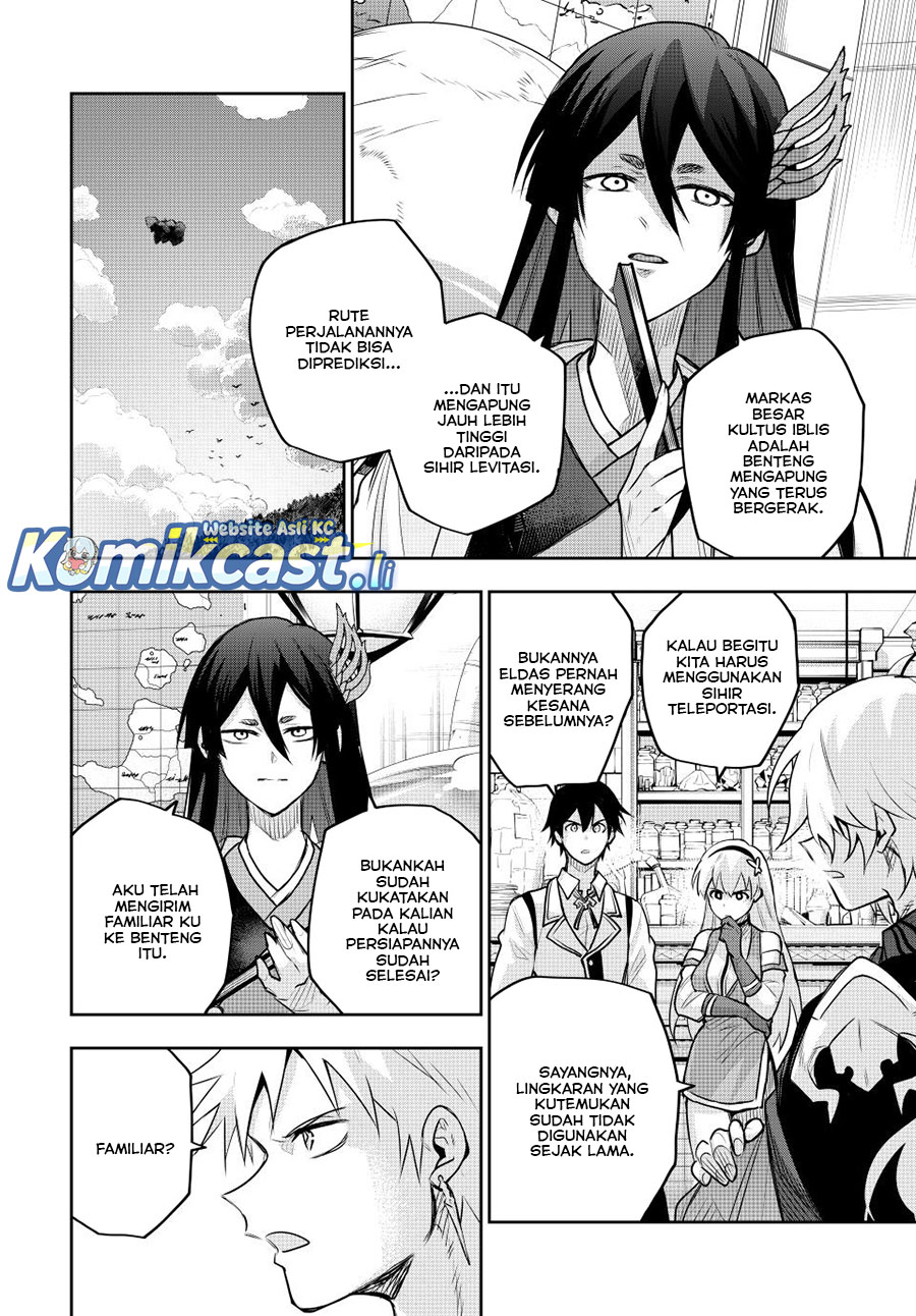 A Court Magician, Who Was Focused On Supportive Magic Because His Allies Were Too Weak, Aims To Become The Strongest After Being Banished Chapter 159 Bahasa Indonesia