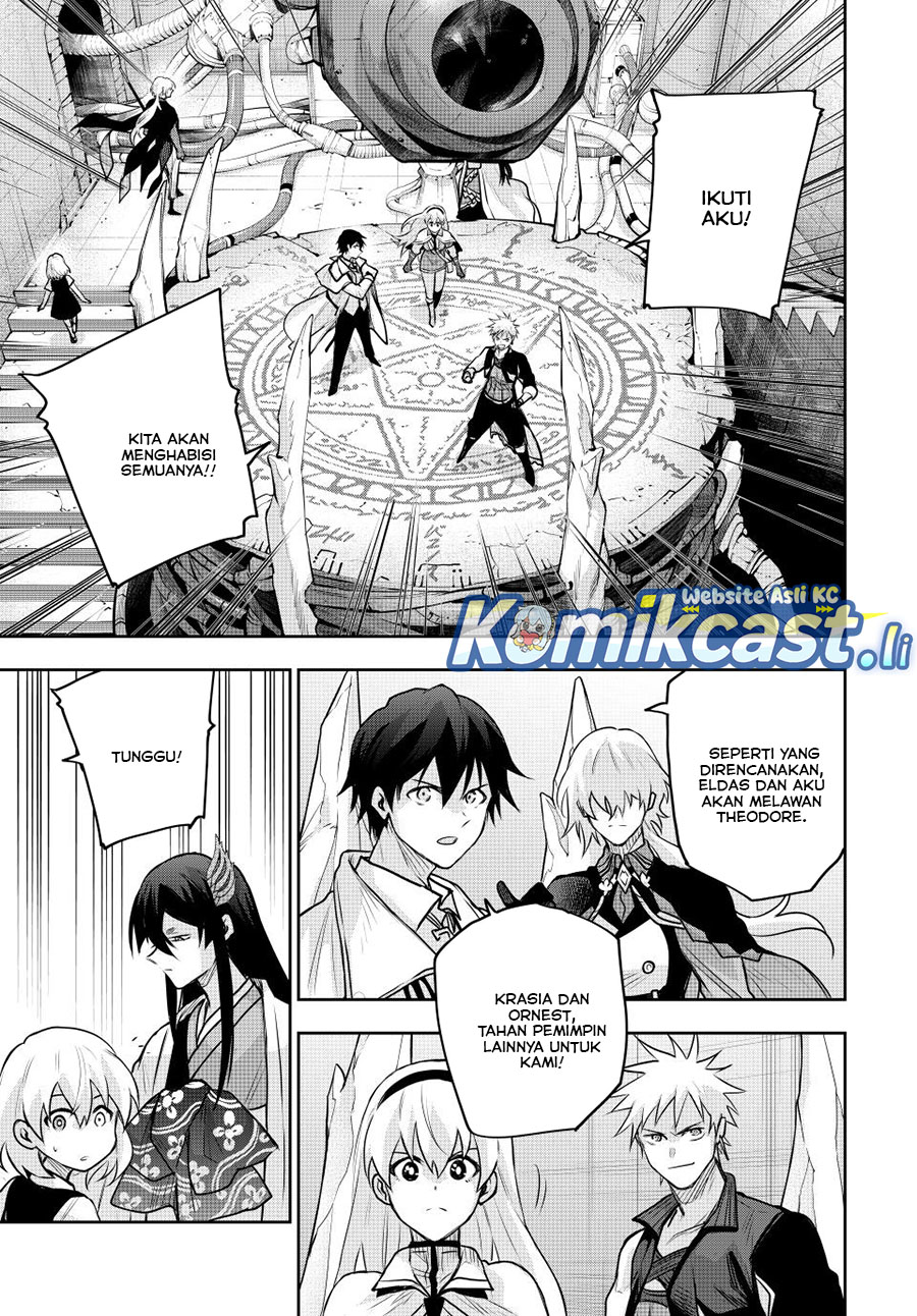 A Court Magician, Who Was Focused On Supportive Magic Because His Allies Were Too Weak, Aims To Become The Strongest After Being Banished Chapter 159 Bahasa Indonesia