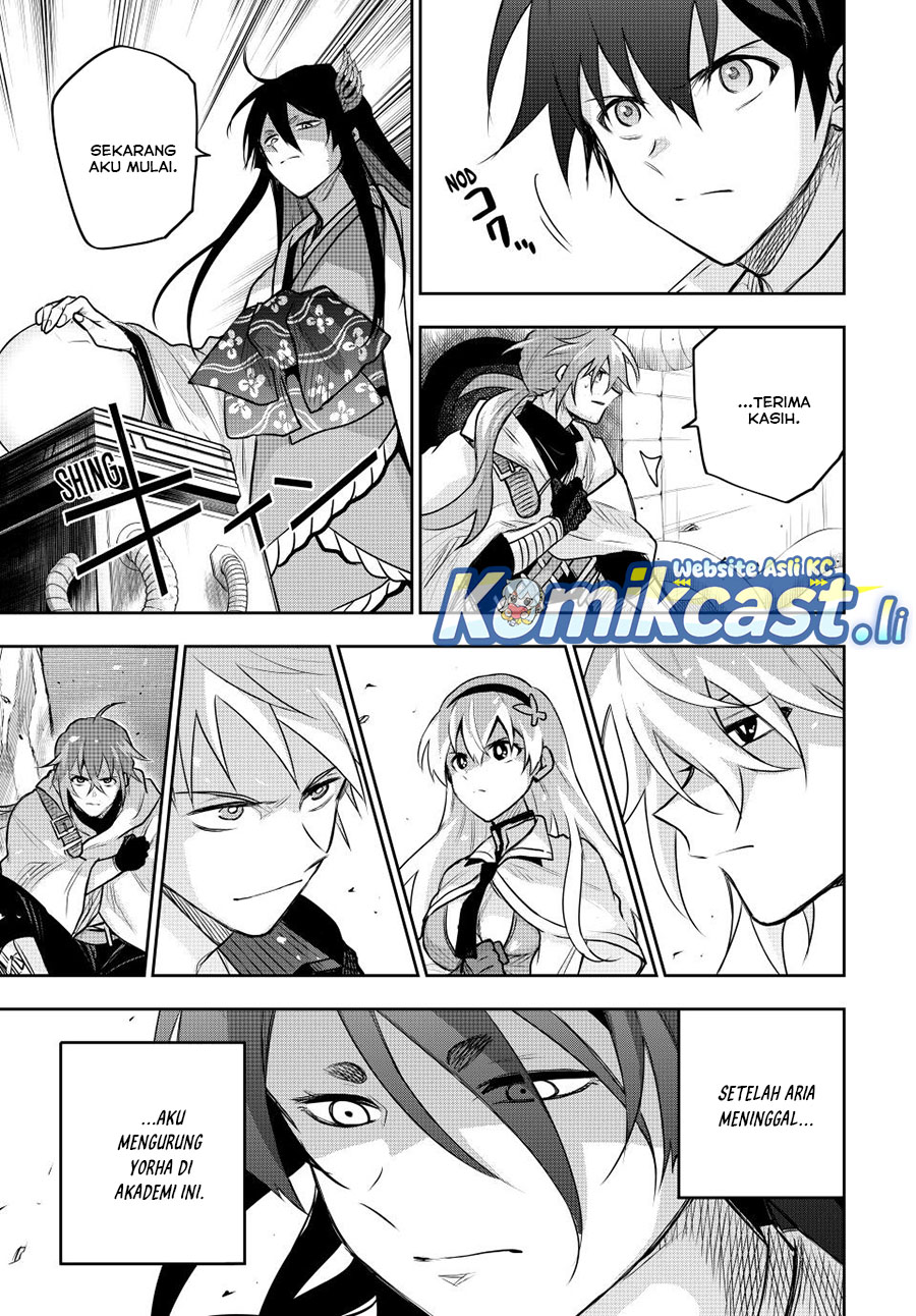 A Court Magician, Who Was Focused On Supportive Magic Because His Allies Were Too Weak, Aims To Become The Strongest After Being Banished Chapter 159 Bahasa Indonesia