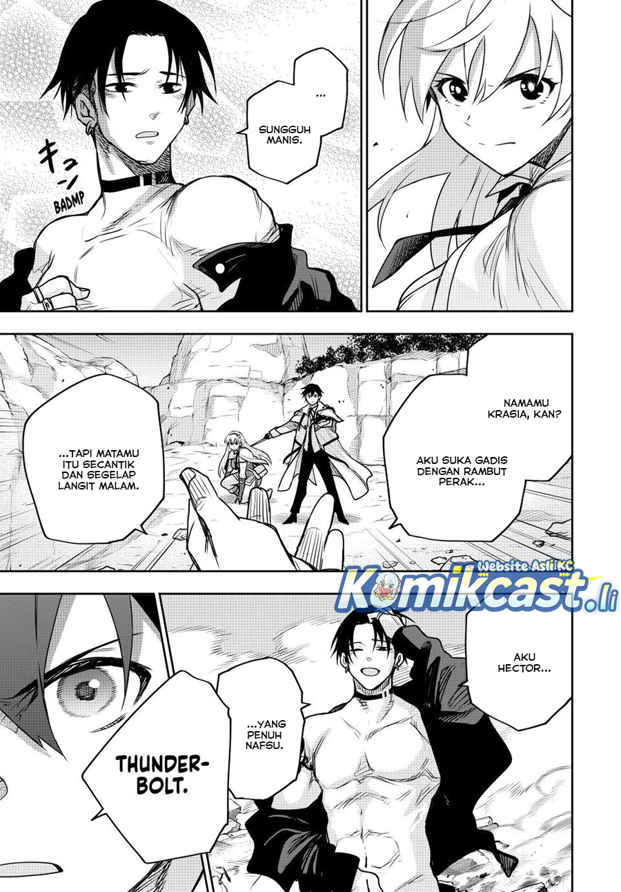 A Court Magician, Who Was Focused On Supportive Magic Because His Allies Were Too Weak, Aims To Become The Strongest After Being Banished Chapter 161 Bahasa Indonesia