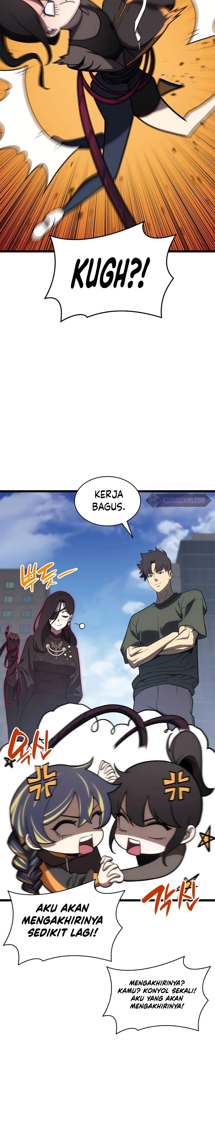 A Disaster-Class Hero Has Returned Chapter 103 Bahasa Indonesia