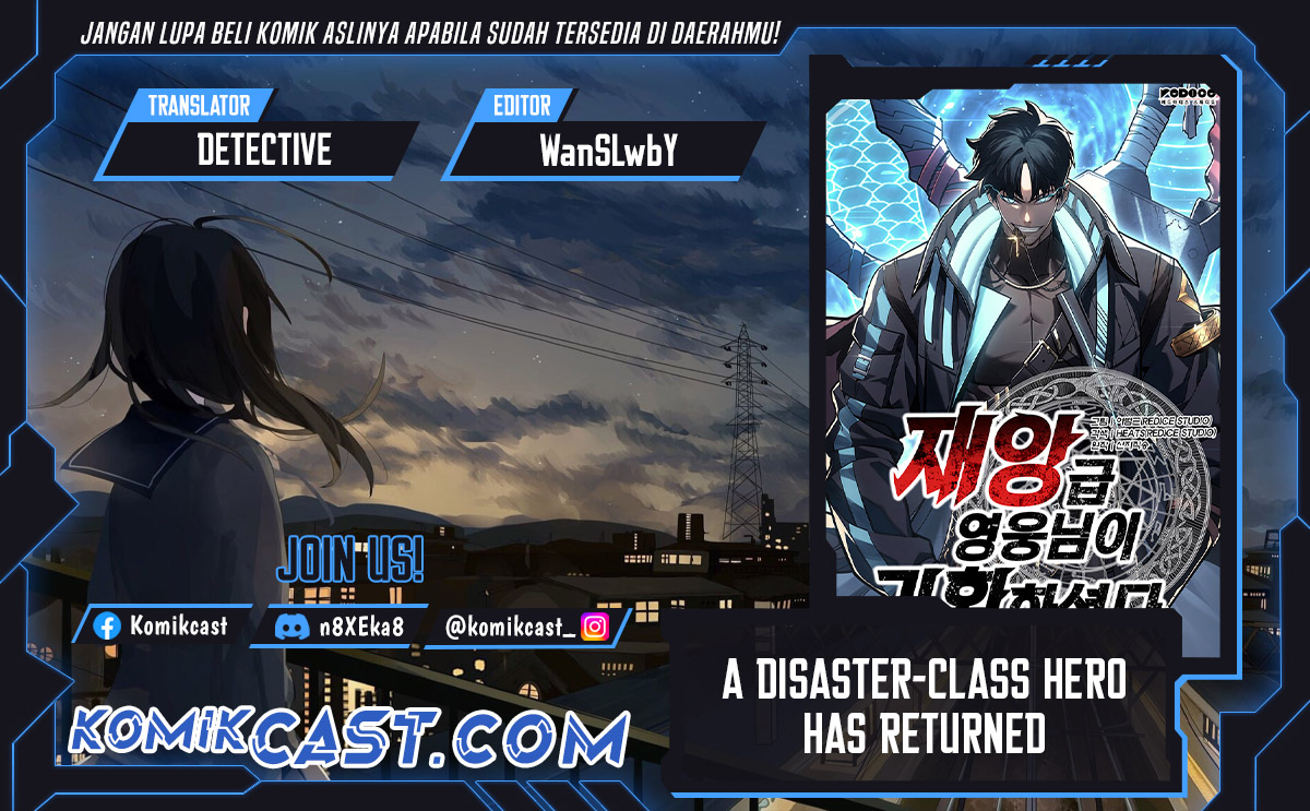 A Disaster-Class Hero Has Returned Chapter 131 Bahasa Indonesia