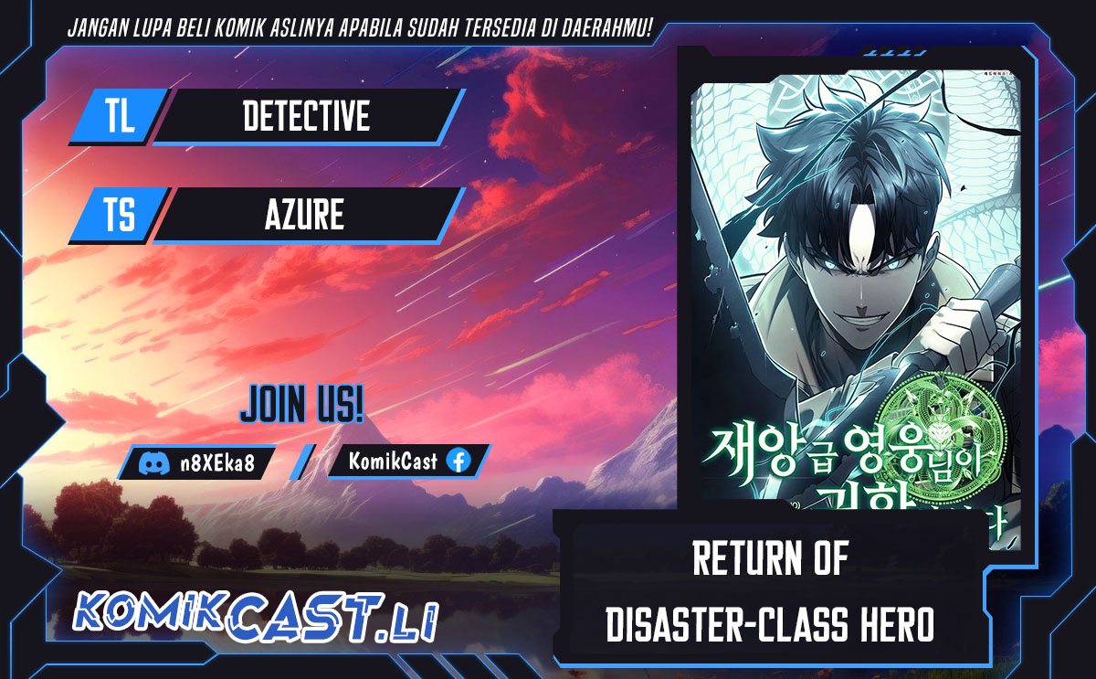 A Disaster-Class Hero Has Returned Chapter 132 Bahasa Indonesia