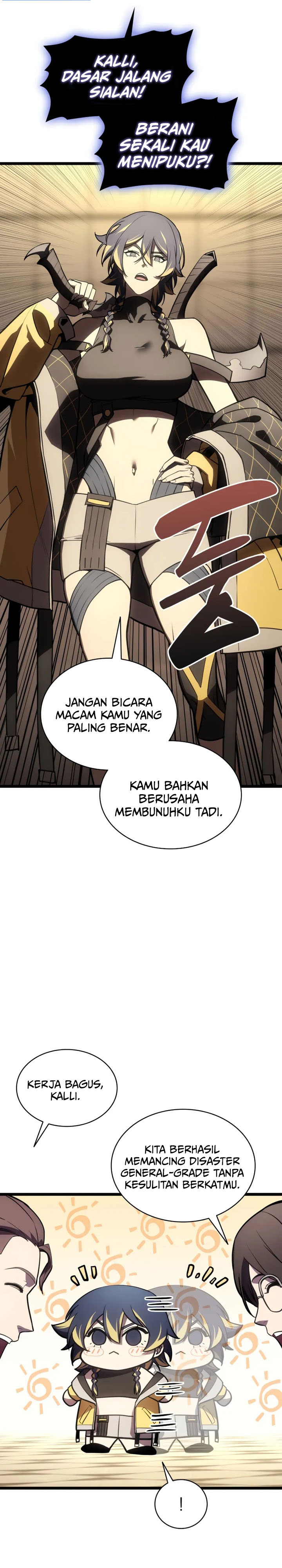 A Disaster-Class Hero Has Returned Chapter 132 Bahasa Indonesia